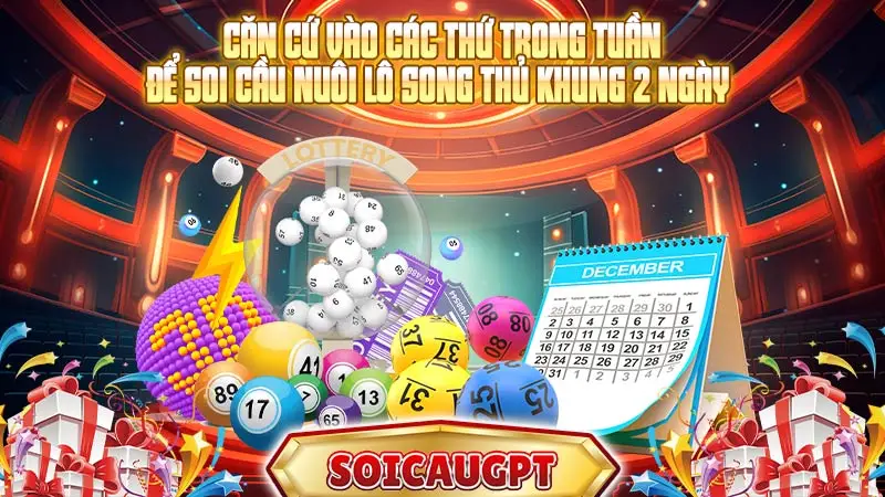 Căn cứ vào các thứ trong tuần để soi cầu nuôi lô song thủ khung 2 ngày 