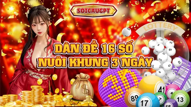 Dàn đề 16 số nuôi khung 3 ngày