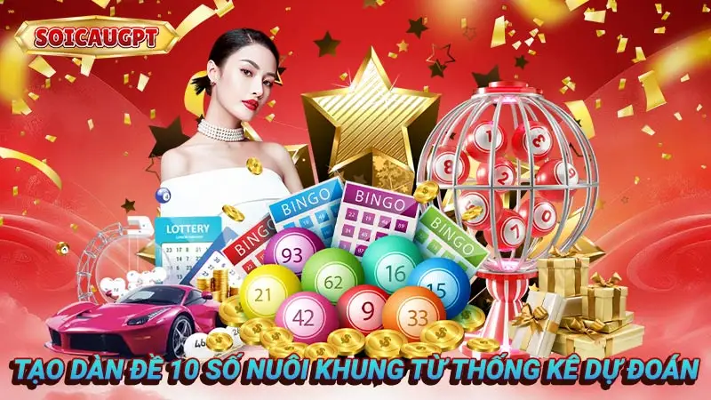 Tạo dàn đề 10 số nuôi khung từ thống kê dự đoán 